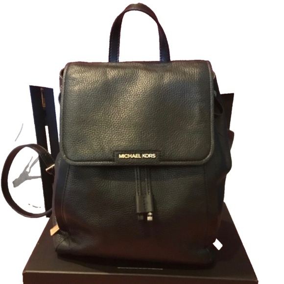 KORS Michael Kors Handbags - ⚡️ Michael Kors leather backpack, black OS ⚡️